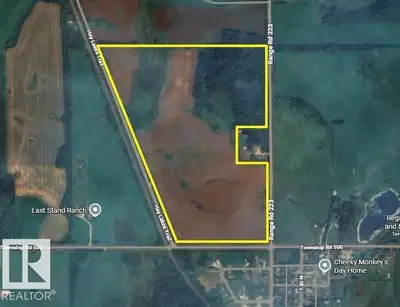 Endless possibilities! This 98-acre property bordering the town of New Sarepta offers gently rolling...