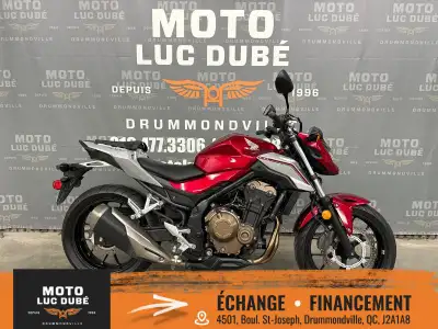 2018 Honda CB500F ABS Honda CB500F ABS 2018 SEULEMENT 15 133 KM FREINS ABS MOTO IMMATRICULÉE RÉGULIÈ...