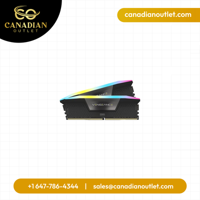 CORSAIR Vengeance RGB DDR5 RAM 64GB (2x32GB) 6000MHz CL40 Intel, View more