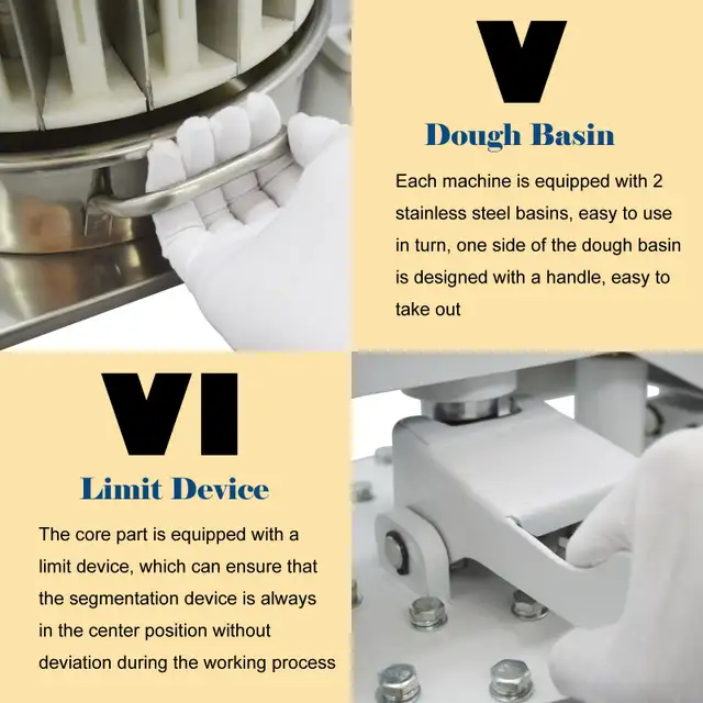 *36Pcs Commercial Manual Dough Dividing Cutting Machine056040 in Other Business & Industrial in City of Toronto - Image 7
