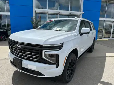 Introducing the radiant white 2026 Chevrolet Suburban High Country 4WD 4dr. Equipped with a dynamic...