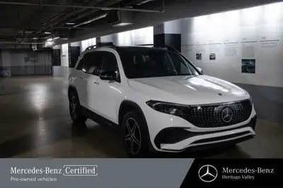 This Mercedes-Benz EQB has a strong Electric engine powering this Automatic transmission. POLAR WHIT...