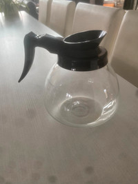 Carafe à café en verre commercial