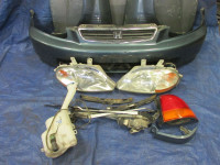 Honda Civic Front Bumper Fender Headlight Hood 1996 1997 1998