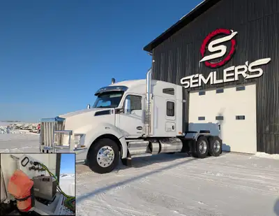1 Owner 1 operator. 2023 Kenworth T880 Tandem with Cooler Pack Wet Kit KMS: 642,974 HRS: 9,745 Cummi...