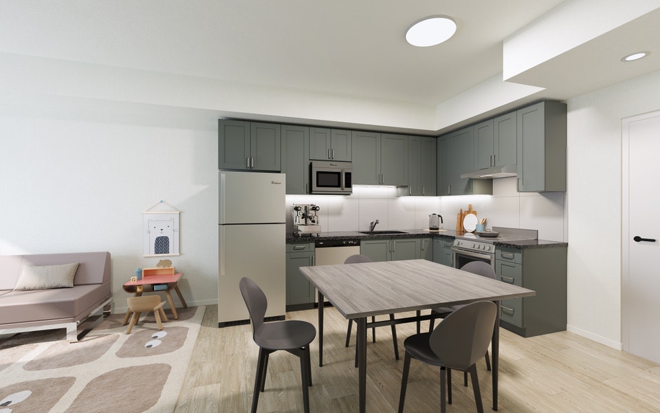 20 University - New Build 2026 - 1 Bed + Den, 1 Bath 3