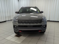 Built for adventure our 2022 Jeep Compass Trailhawk 4X4 is eager for action in Sting Gray! Motivated... (image 2)