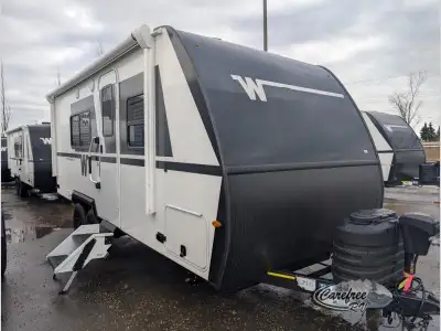 Winnebago Micro Minnie travel trailer 2000TRB highlights: Full Rear Bath Front Twin Beds Smart TV 30...