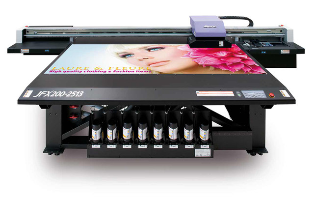 $1269/Month Mimaki JFX200-2513EX UV-LED Large Flatbed Printer dans Imprimantes, Scanneurs  à Ville de Toronto - Image 2