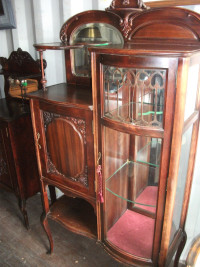 Vintage Antique Display Cabinet