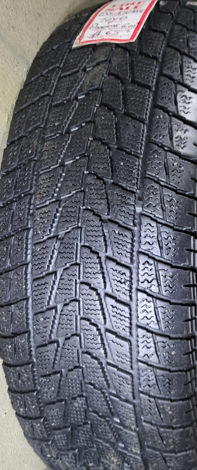 P 235/65/ R16 Toyo Observe g02 Winter M/S*  Used WINTER Tires in Tires & Rims in Edmonton - Image 4