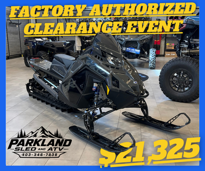$2500 REBATE ENDS OCT 31! PAYMENTS LOW AS $143 BIWKLY! 2025 POLARIS PATRIOT 9R RMK KHAOS 155 2.75 SN...