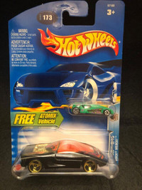 Hot Wheels 2002 Buick Wildcat with bonus Atomix vehicle!