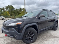 2015 JEEP CHEROKEE TRAILHAWK 4X4 ONLY 138,993KM FULLY LOADED SUPER CLEAN ONLY $265.50 BI WEEKLY WITH... (image 1)