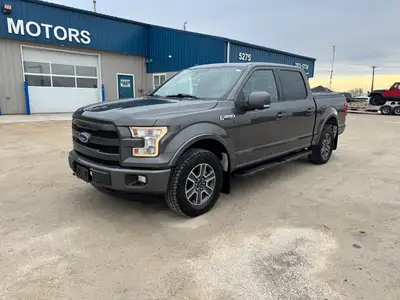 2016 Ford F-150 Lariat w/ FX4 Off-Road Package Crew Cab 4x4 for sale at Pacific Motors near, Winnipe...