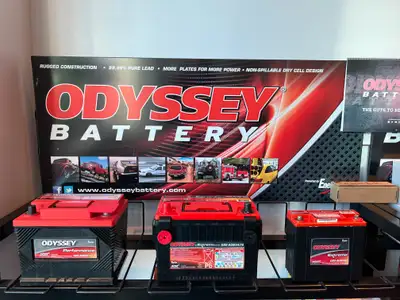 ODYSSEY BATTERIES COMPLETE SELECTION OF POWERSPORT AUTOMOTIVE AND HEAVY DUTY AT THE LOWEST PRICES. 7...