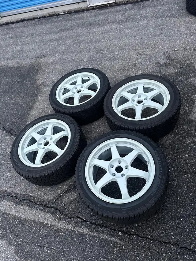 Tesla model 3 michelin winters 5x114.3 bolt pattern honda accord in Tires & Rims in Mississauga / Peel Region - Image 8