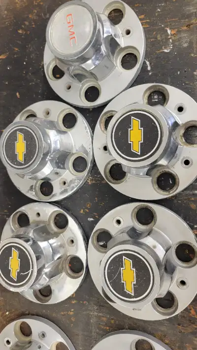 73-87 Square body centre caps...25 bucks each