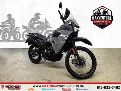 Kawasaki KLR650 S NON-ABS 2023 Une moto d’aventure polyvalente conçue pour rouler sur route comme ho...