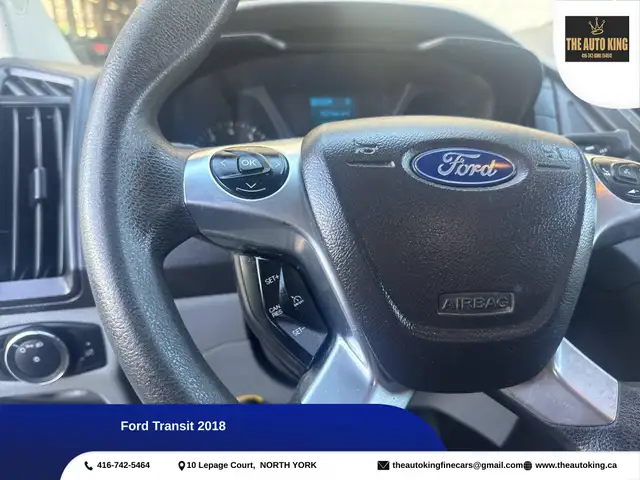 2018 Ford Transit ROOF RACK **** POWER OUTLET **** REAR SHELVES in Cars & Trucks in City of Toronto - Image 16