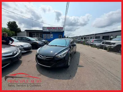 2016 Hyundai Elantra GLS 53KM CERTIFIED-WARRANTYON Summer SALE!!! Sporty Yet Black ICE Exterior Hyun...
