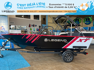 Découvrez notre Legend 17 XT Sport 2025, propulsé par un Mercury 115 ELPT Pro XS CT. Ce modèle est e...