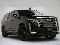 This 2023 Cadillac Escalade ESV Premium Luxury Platinum is a local Ontario vehicle with a clean CARF... (image 1)