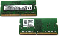 SK HYNIX 8GB 2X4GB DDR4 PC4-21300 2666MHZ 1RX16 CL17 Memory KIT