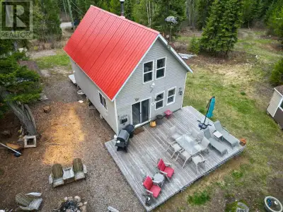 Enjoy summer evenings overlooking stunning Cluculz Lake from your own private getaway. This cozy 2 b...