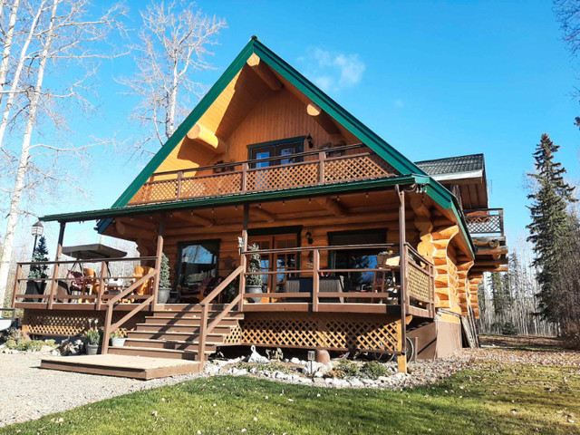 1229 Markham Place, Fort St. James, BC - RIVERFRONT -$599,000 in Houses for Sale in Vanderhoof