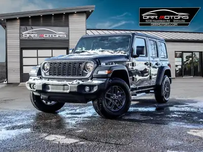 WAS: $48499 NOW: $46499 plus taxes and licensing fees2025 Jeep Wrangler 4-Door Sport S 4×4 – With am...