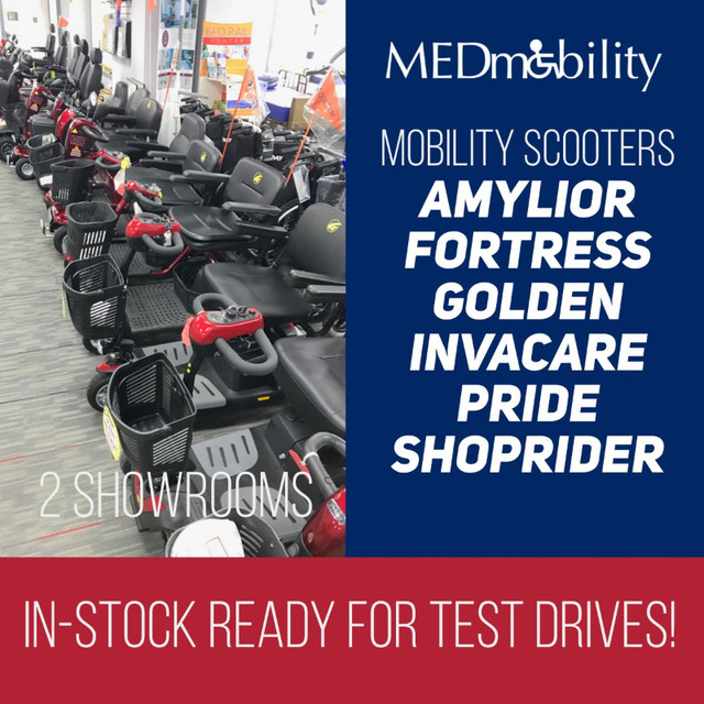 New Mobility Scooters From MEDmobility in Health & Special Needs in Edmonton
