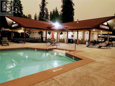 Nicely developed RV vacation lot in private, gated RV resort only 1 km from Mabel Lake amenities inc...