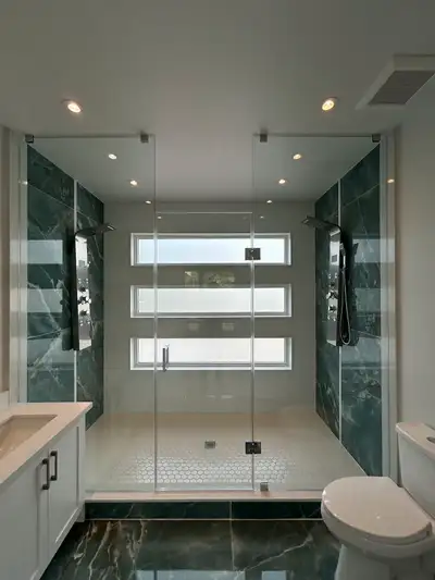 Glass shower door with Installation - call 647-961-4328, View more
