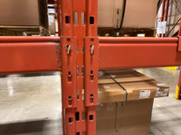 Used pallet storage racking beams 9’ x 4” for sale - Redi Rack