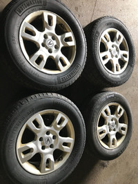 235 65 17 all season tires with Acura MDX rims
