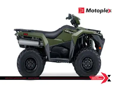 Motoplex St-Eustache KingQuad 500XP NOTRE CELEBRE VTT KINGQUAD AVEC DIRECTION ASSISTEE ET COUVERCLES...