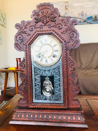 Antique wind clock