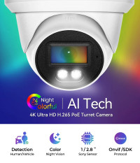 ***24/7 COLOR  SMART DUAL LIGHT SECURITY CAMERA SYSTEMS***