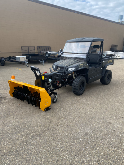 B-WOLF SNOW BLOWER 420CC Financing https://atvedmonton.com/pages/financing North-side 14611 - 131 Av...