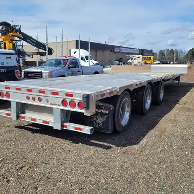 2025 Manac 53 foot Alum Combo drop deck 53’ Tri axle Drop deck, Galvanized Steel Main Frame 22.5” Al...