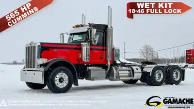 Heavy truck - # STOCK: C-37350 2022 PETERBILT 389 CAMION DE VILLE 2022 PETERBILT 389 DAY CAB Engine:...