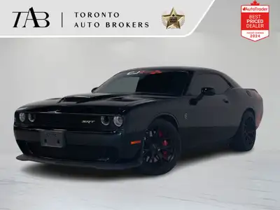 This 2015 Dodge Challenger SRT Hellcat is a clean Carfax, local Ontario vehicle, and a true one-of-a...