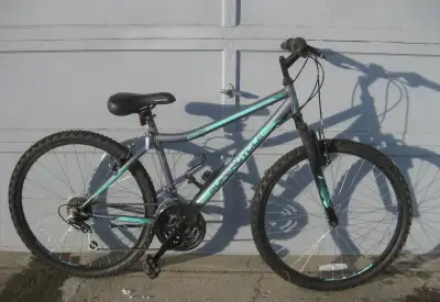 This nice bike is new. Parts shine. Shifters look and work like new. Brakes like new. No rust. Excel...