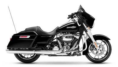 The icon you love to see and love to be seen on. Powered by a Milwaukee-Eight 107 engine, the Street...