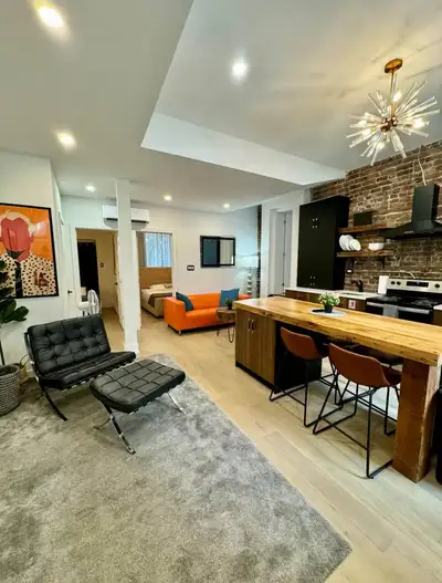 Plateau - Beautiful Furnished 3 Bedrooms apartment - August 1st