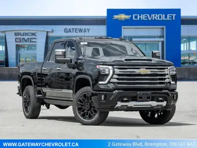 Introducing the 2025 Chevrolet Silverado 2500HD High Country 4WD Crew Cab Standard Box, where brute...