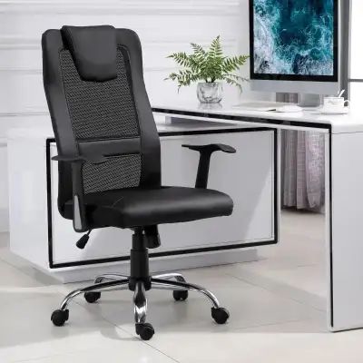 BRAND NEW - Ergonomic Office Chair with Thick Padded Headrest..., View more