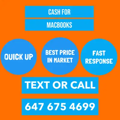 We pay top cash for all apple products. We are professional buyers. we have fast response and faster...