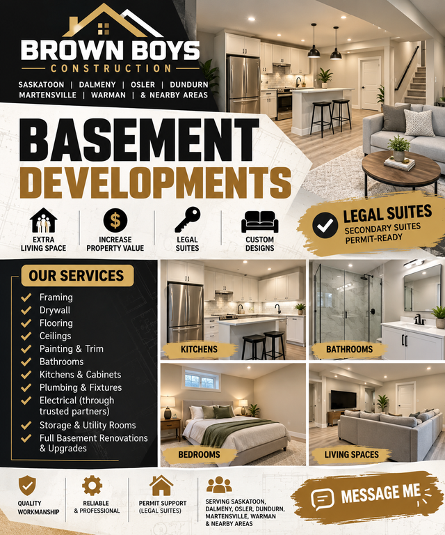 Basement Development & Plumbing
